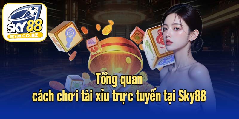 Tổng quan cách chơi tài xỉu trực tuyến tại Sky88