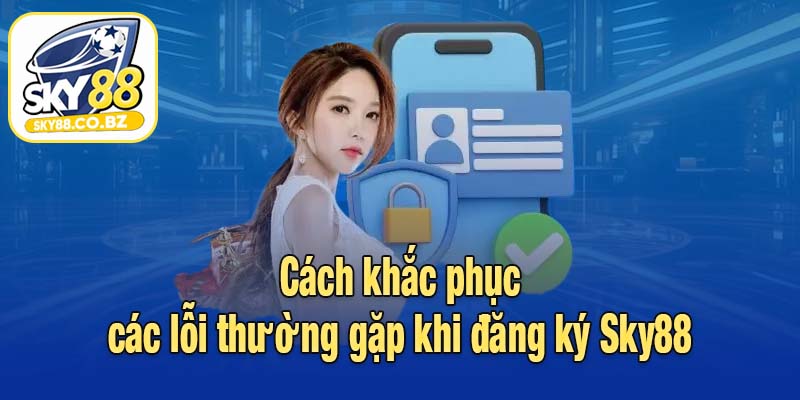 Cách khắc phục các lỗi thường gặp khi đăng ký Sky88