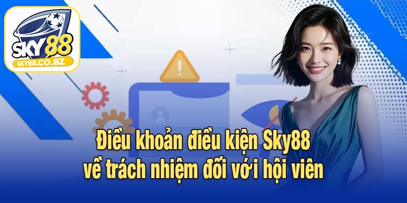 Điều khoản điều kiện Sky88 về trách nhiệm đối với hội viên