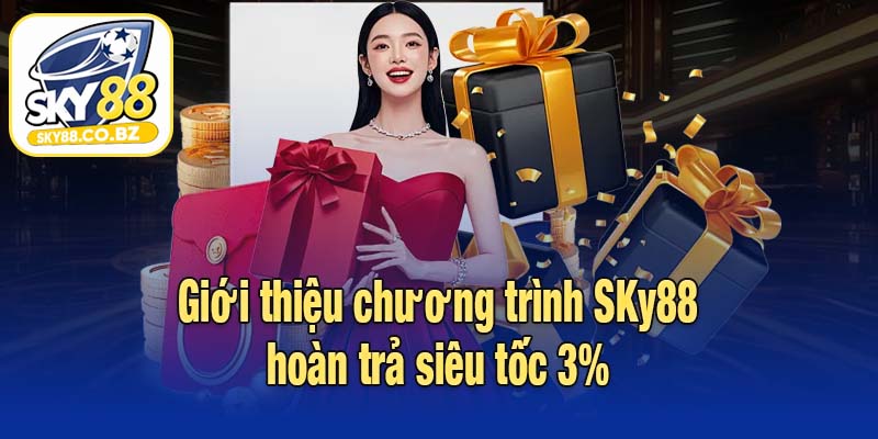 Giới thiệu chương trình SKy88 hoàn trả siêu tốc 3%